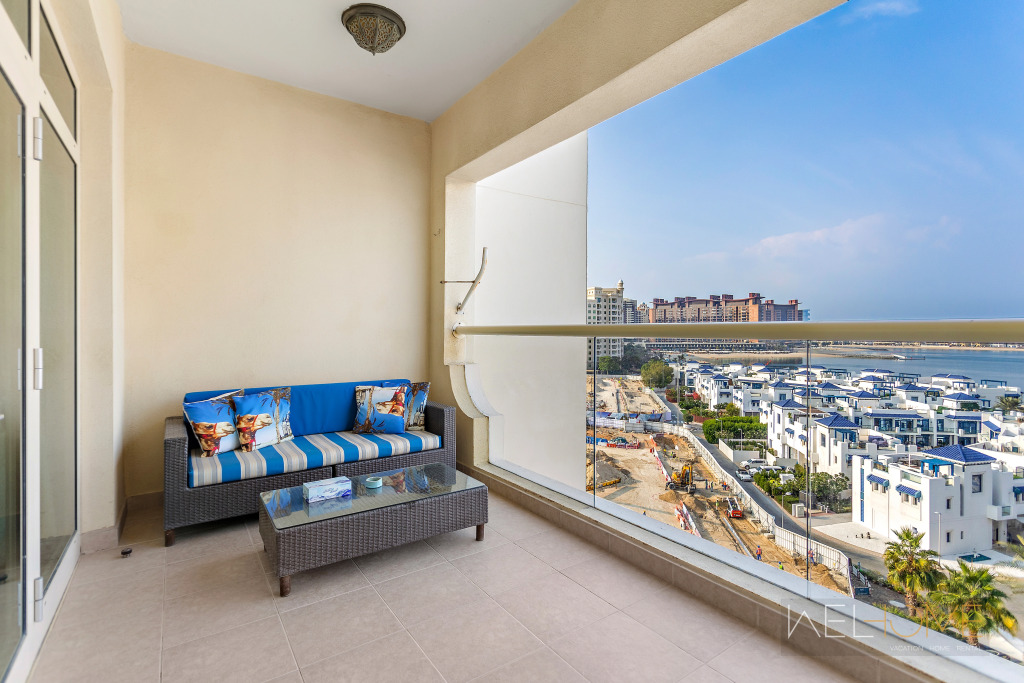 Апартаменты WelHome - Breathtaking 1BR Apartment Shoreline The Palm