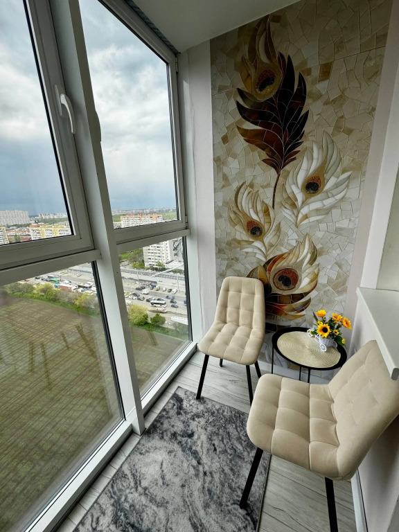 Квартира 1-к. 38 м² 2 Кровати