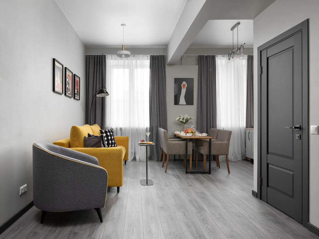 Квартира GM Apartments с видом на Набережную и Котельническую высотку