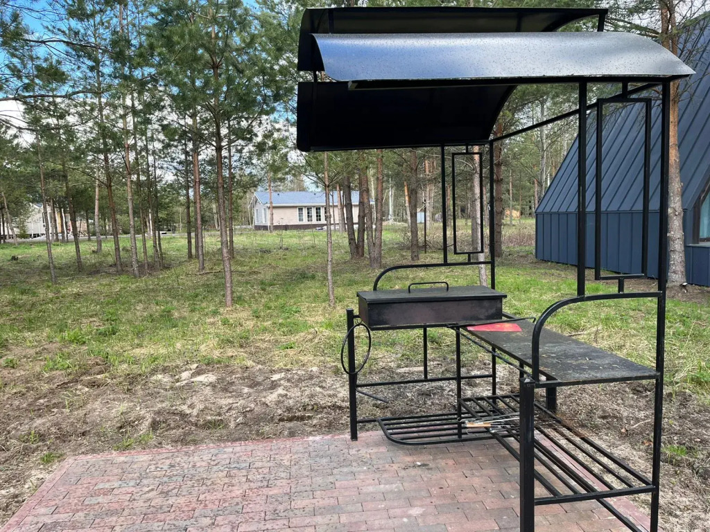 Гостевой дом A-Frame 40 с панорамным остеклением