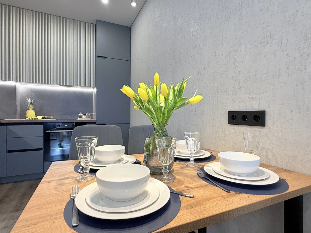 Апартаменты ЕВРО ДВУШКА В КОМФОРТНОМ СОВЕРЕМЕННОМ ЖК