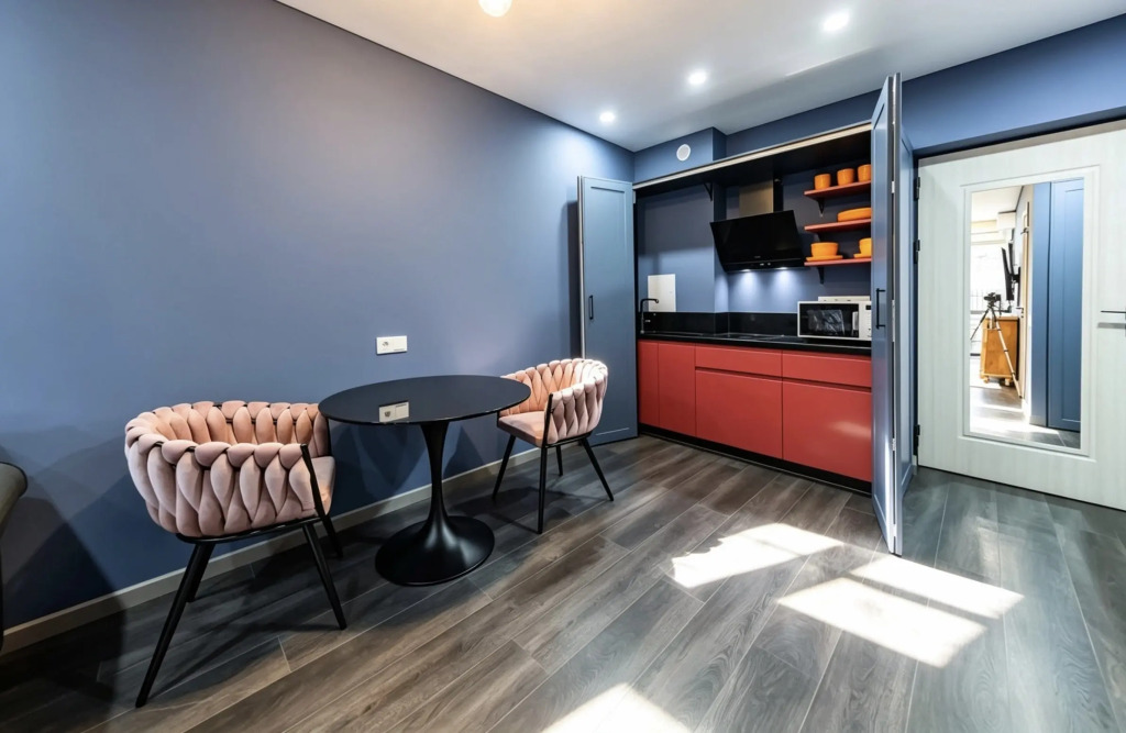 Dizaynerskie Bogemiya S Odnoy Spalney Apartments