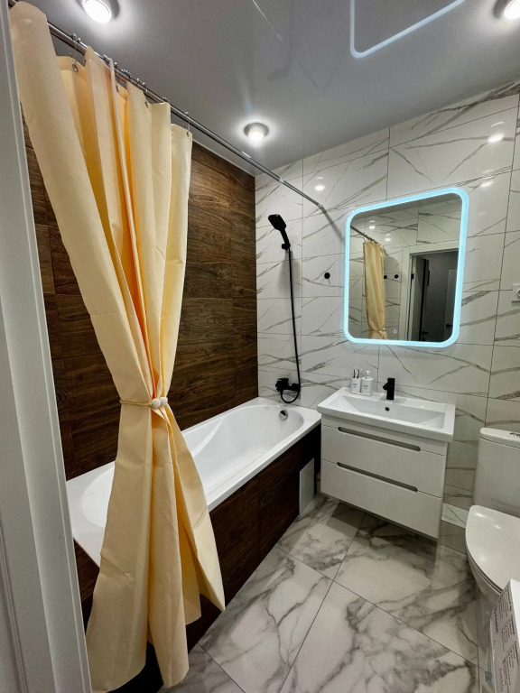 Квартира 1-к. 38 м² 2 Кровати