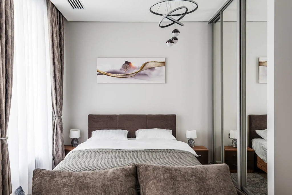 Апартаменты Flat Inn  в ЖК дом "Чкалов" 15 этаж на Курском Вокзале