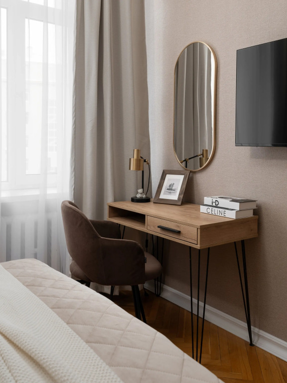 Квартира GM Apartments Просторная квартира с тремя спальными и балконом с видом на Театр Эстрады