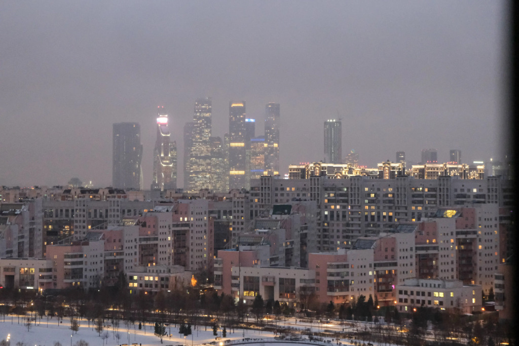 Квартира с видом на Москоу-Сити на Ходынском бульваре