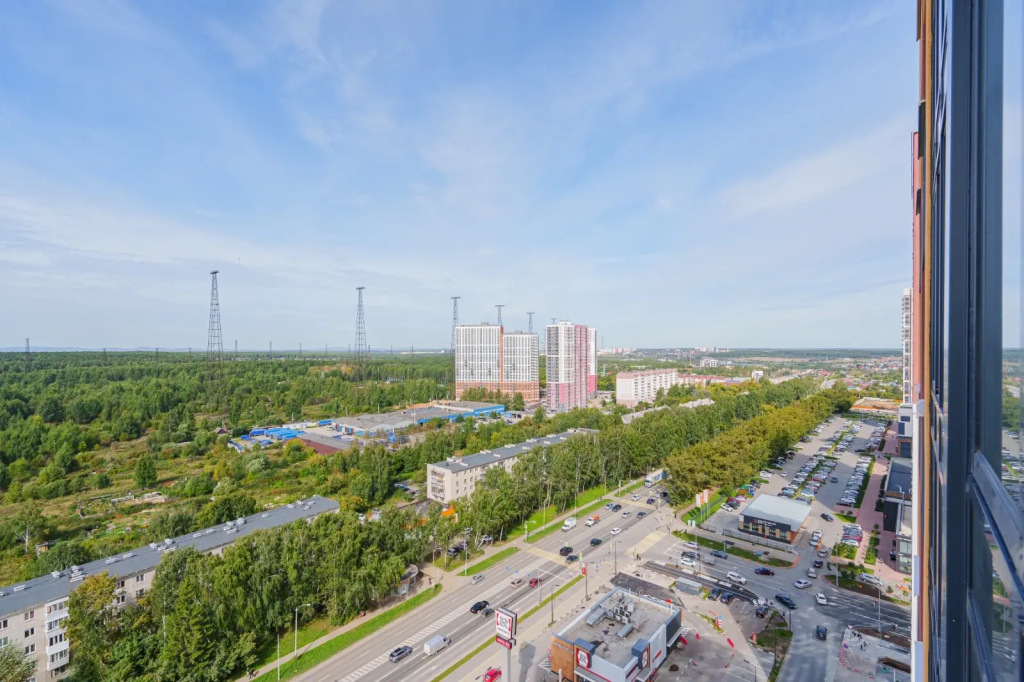 Квартира Ваш уютный уголок в Екатеринбурге с шикарным видом