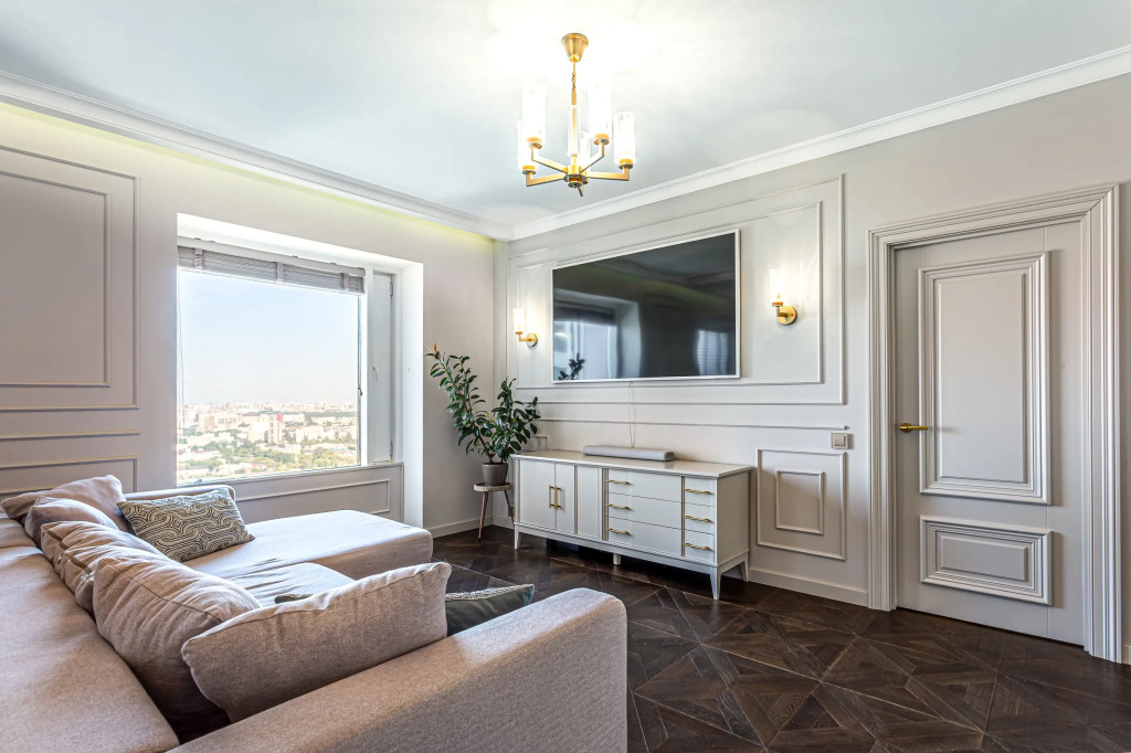 Апартаменты SMART LOFTS | Grace | 46 этаж | Премиум-апартамент с видом на Москву