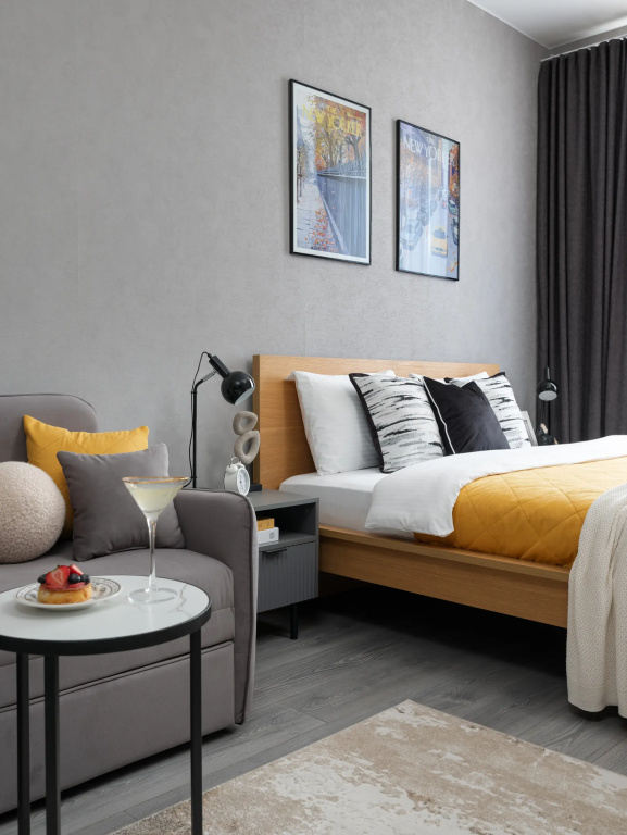 Квартира GM Apartments с видом на Набережную и Котельническую высотку
