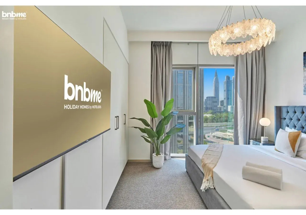 Апартаменты Bnbmehomes Stylish 3BR with Burj Khalifa view-410