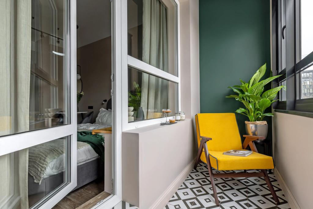 Квартира Студия Relax с балконом PITER APARTMENTS на Лиговском
