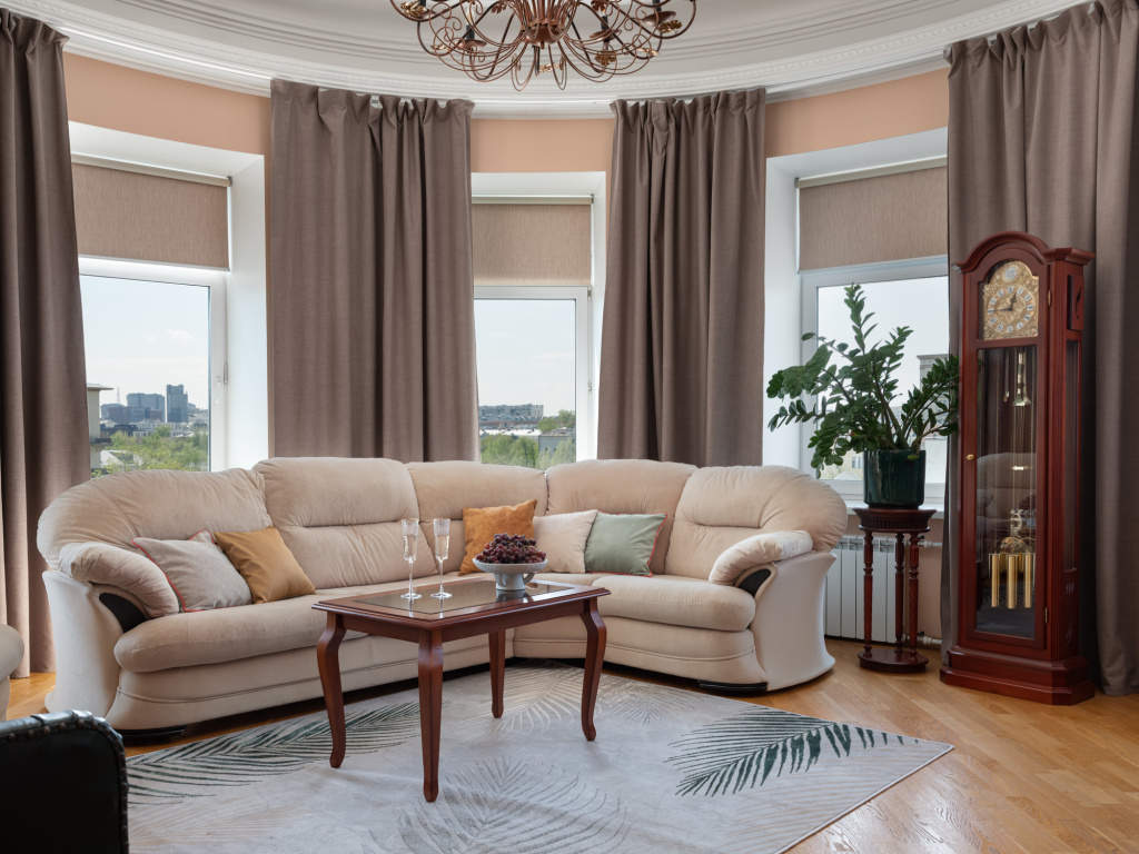 Квартира GM Apartments с Панорамным Видом Кремль Сити Останкино