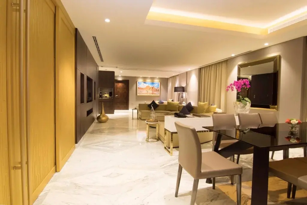 Grand Millennium Muscat Apartments and Suites connected to Mall