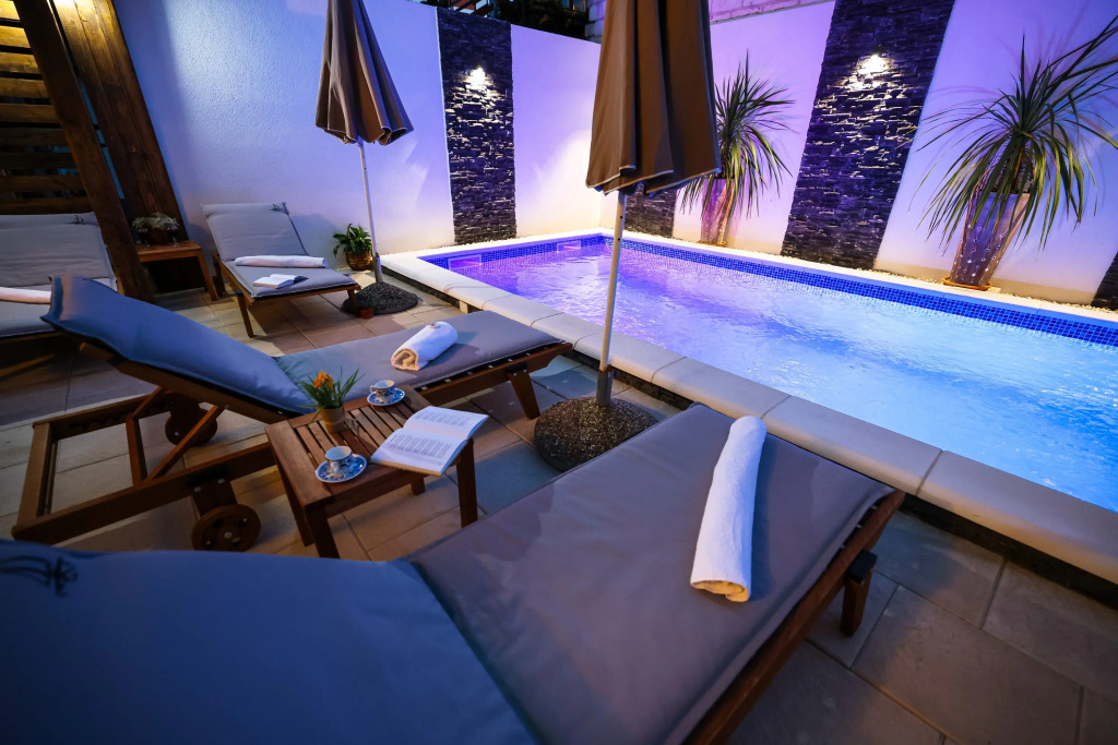 Апартаменты Rustica Zadar with private pool