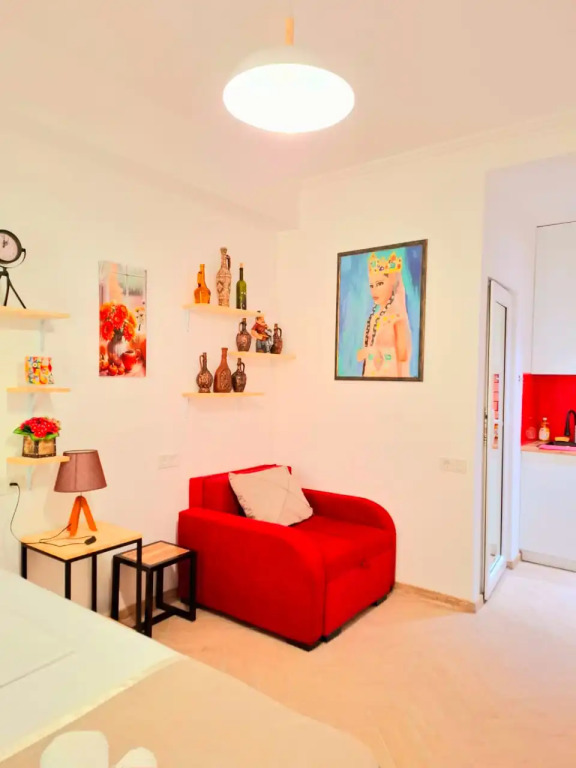 Апарт-отель Nebula's Red&White Apartment