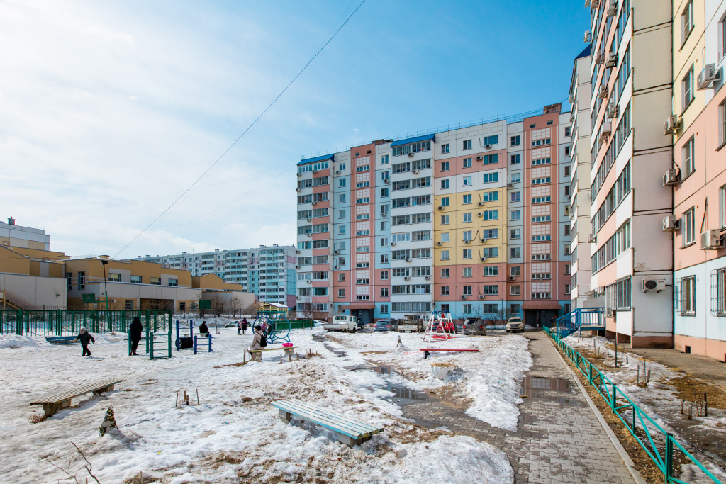 Квартира Трехкомнатная в Хабаровске