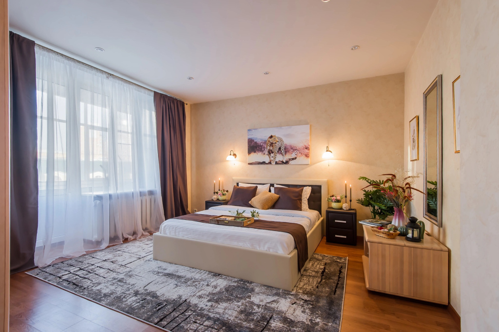 Квартира GM Apartments с Видом на Зоопарк и Moscow City