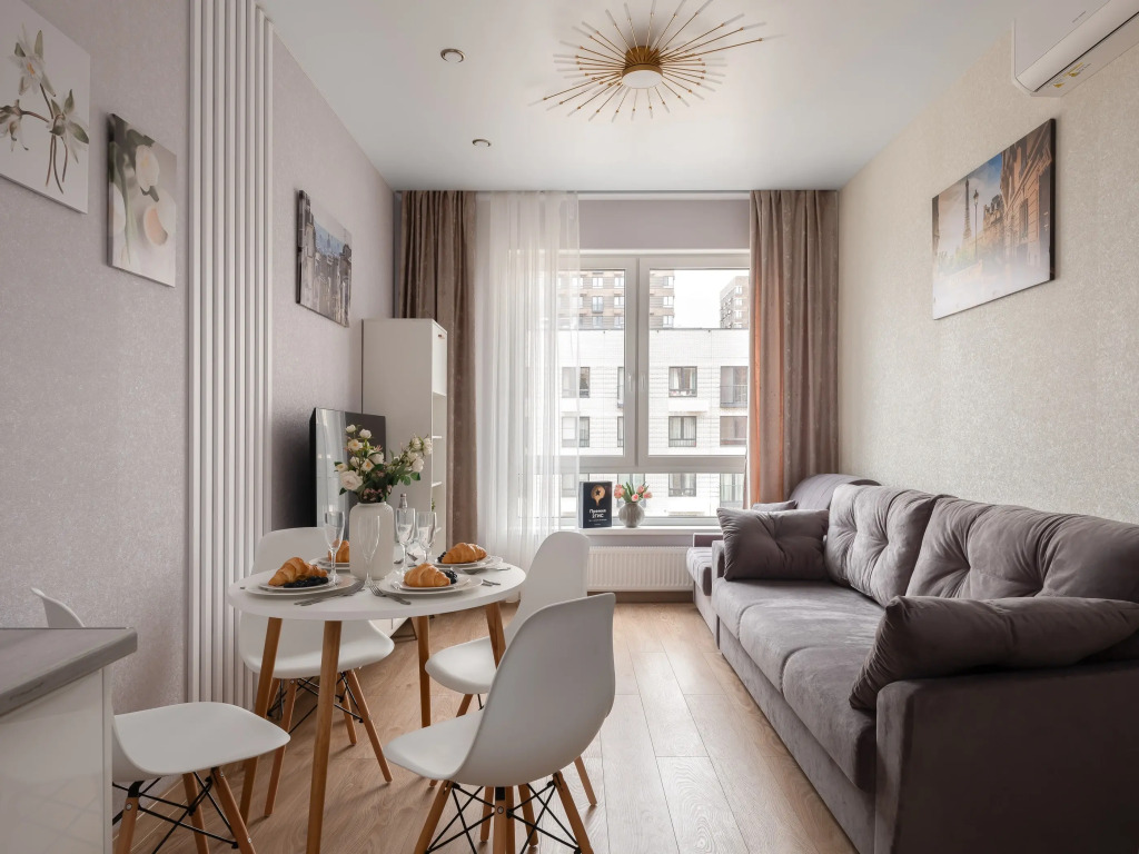 Апартаменты SMART LOFTS | Tulip | Отдельная спальня | Рядом с м Стадион Спартак и Крокус
