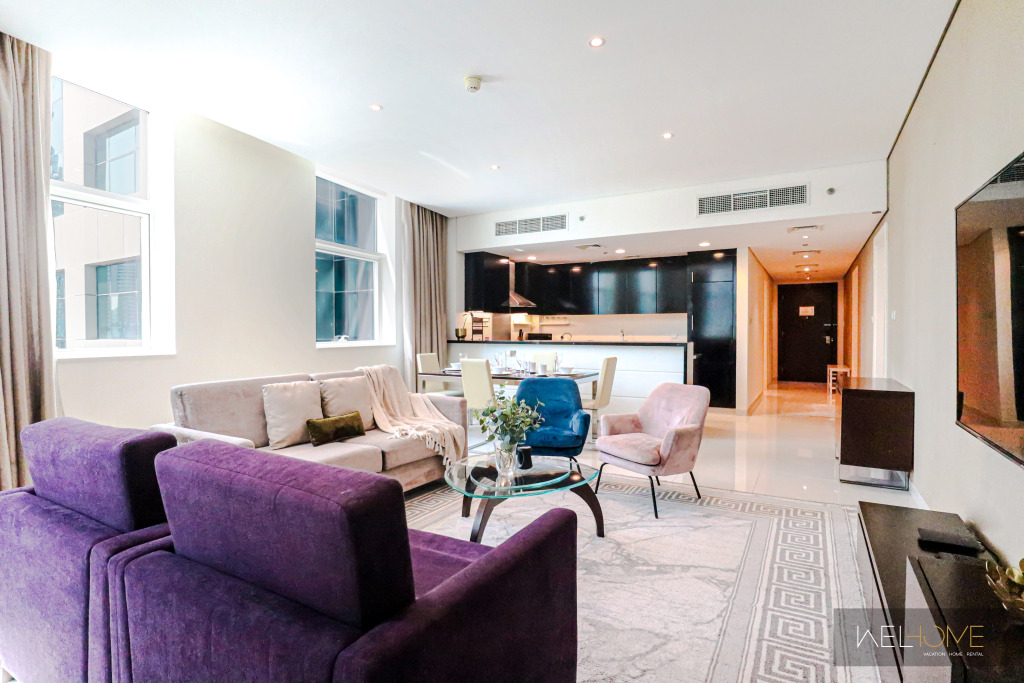 Апартаменты WelHome - Luxury Living in Business Bay 2BR + Maid's Room