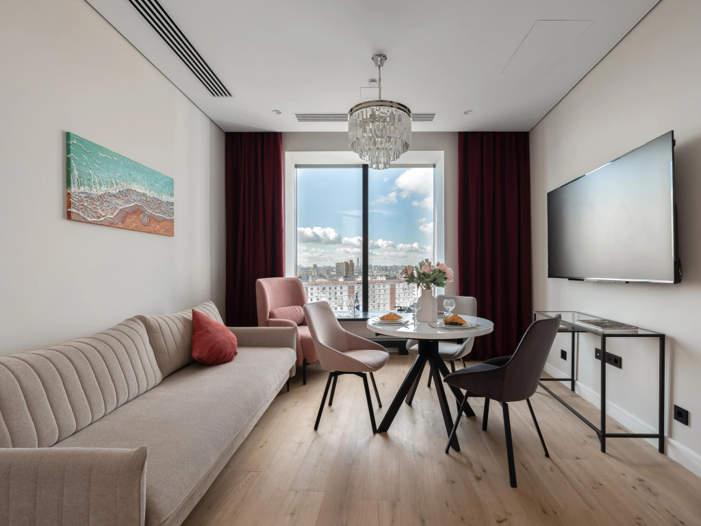 Апартаменты Smart Lofts Premier Отдельная Спальня  1 Мин До М. Курская  Садовое Кольцо