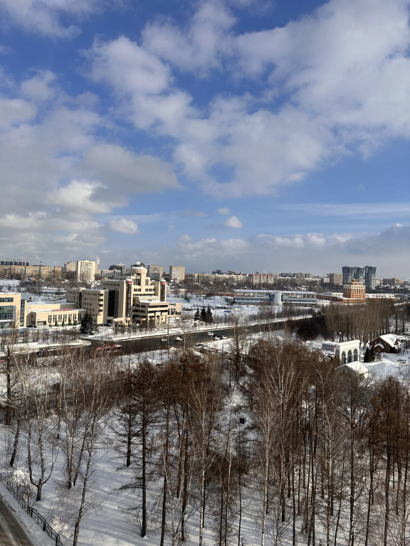 Квартира уютная студия с красивым видом