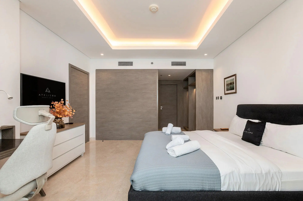 Апартаменты Sterling 1BR with Burj Khalifa View