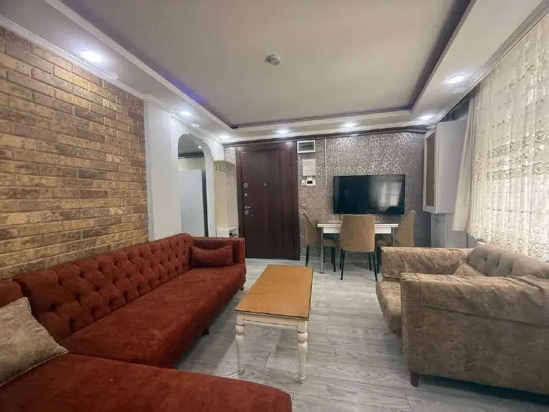 Апартаменты Bright 2BR Apt, 5 Min Walk to Taksim, 3 AC, Central Stay #A7
