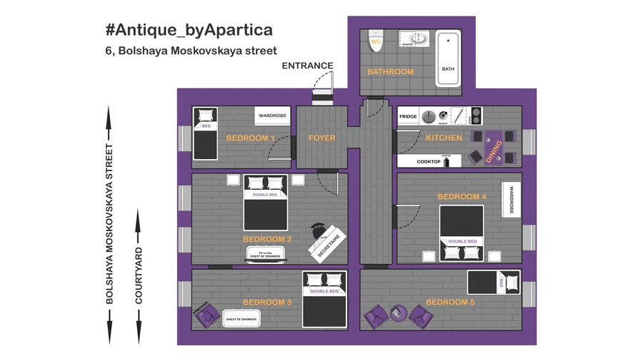 Апартаменты Antique byApartica