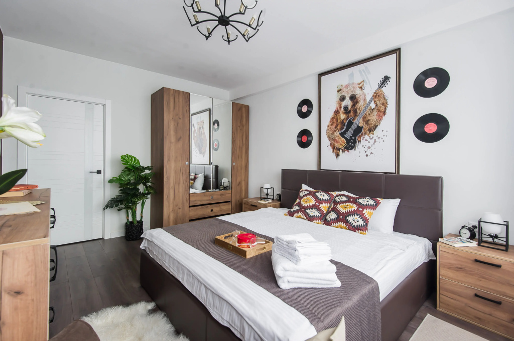 Квартира GM Apartments в стиле Рок-н-ролл с видом на Кремль