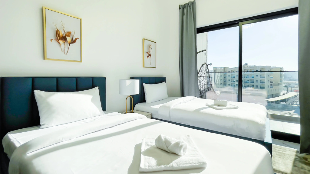 Apartments Elite Lux Holiday Homes - Luxe Gardenia 2BR Haven in Arjan Apartments
