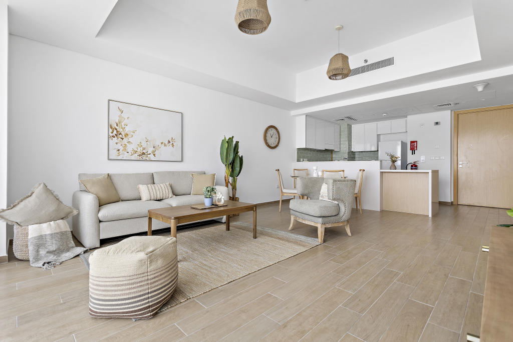 Апартаменты WelHome - Urban Tranquil Retreat in the Heart of Yas Island