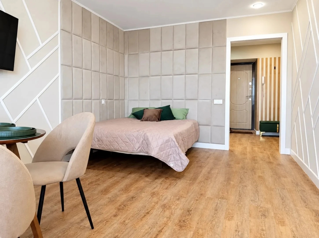 Квартира дизайнерская с кондиционером и кроватью King Size