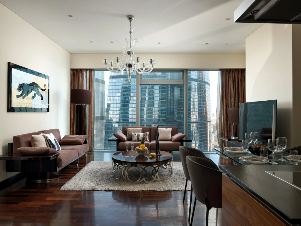 Квартира GM Apartments Премиальная Видовая в Москва Сити
