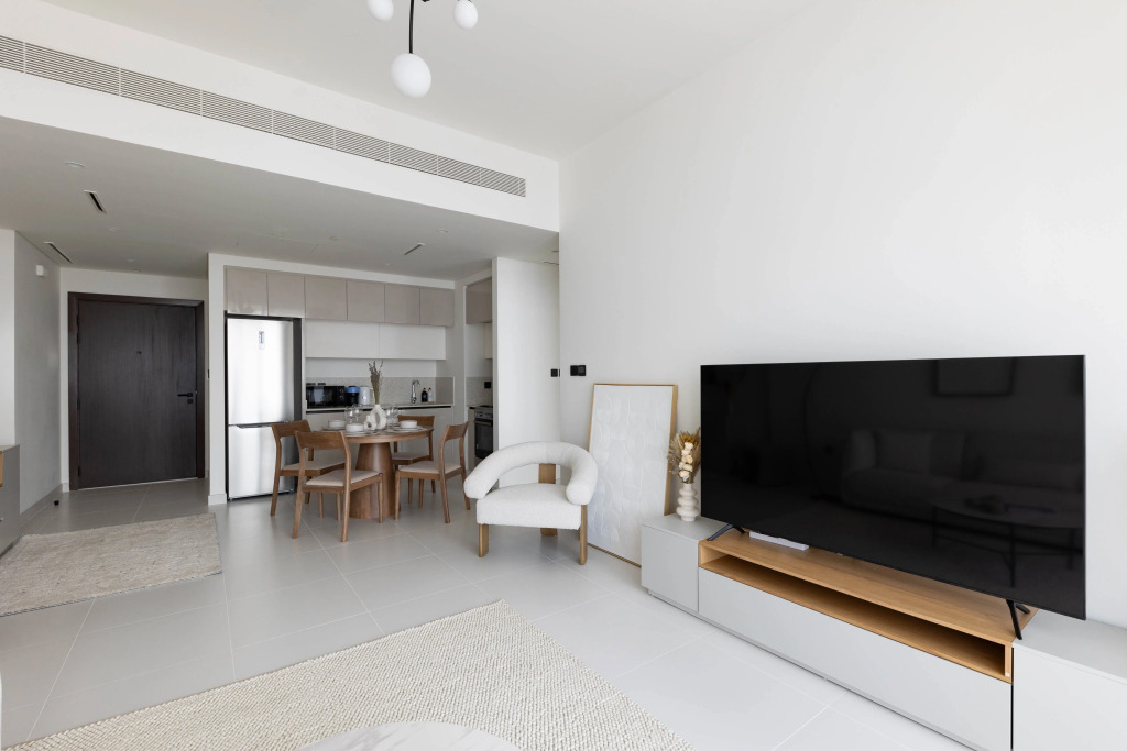 Апартаменты 1br Apartment, Marina Vista Tower 2, Emaar Beachfront