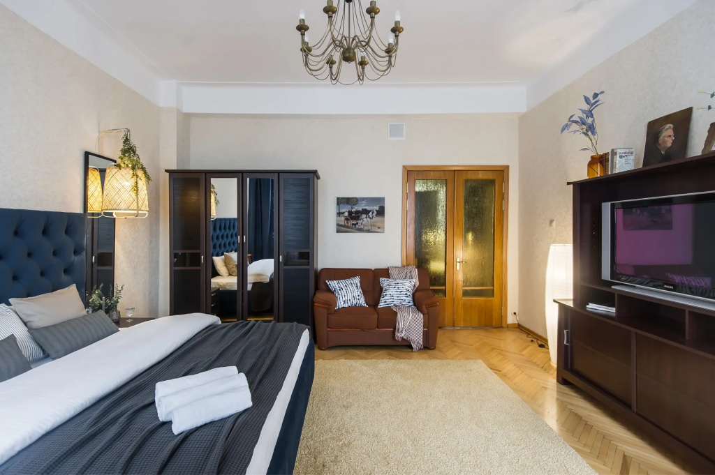 Квартира GM Apartments Четверка в Доме на Набережной у Кремля