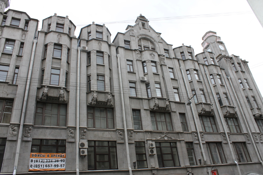 Квартира PiterFlat на Садовой 32/1, вариант 1к-1