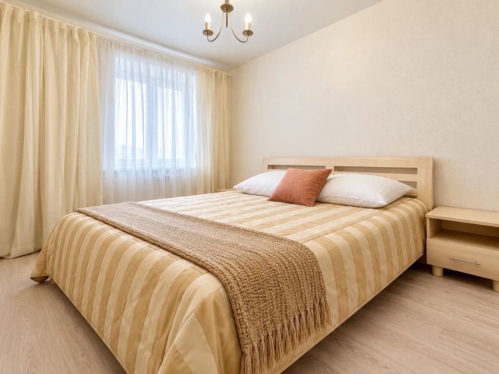 Квартира Трехкомнатная Курчатова 10