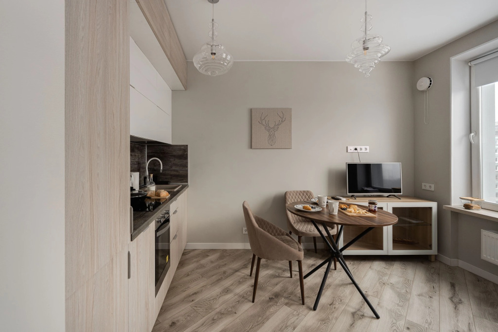 Апартаменты SMART LOFTS | Forest View на 13 этаже с видом на Останкинскую башню
