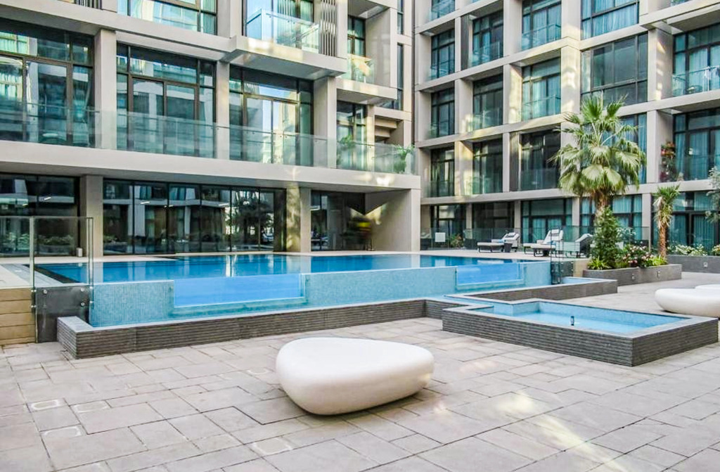 Апартаменты Elite LUX Holiday Homes - Luxurious 1BR Suite in Signature Livings JVC - Dubai