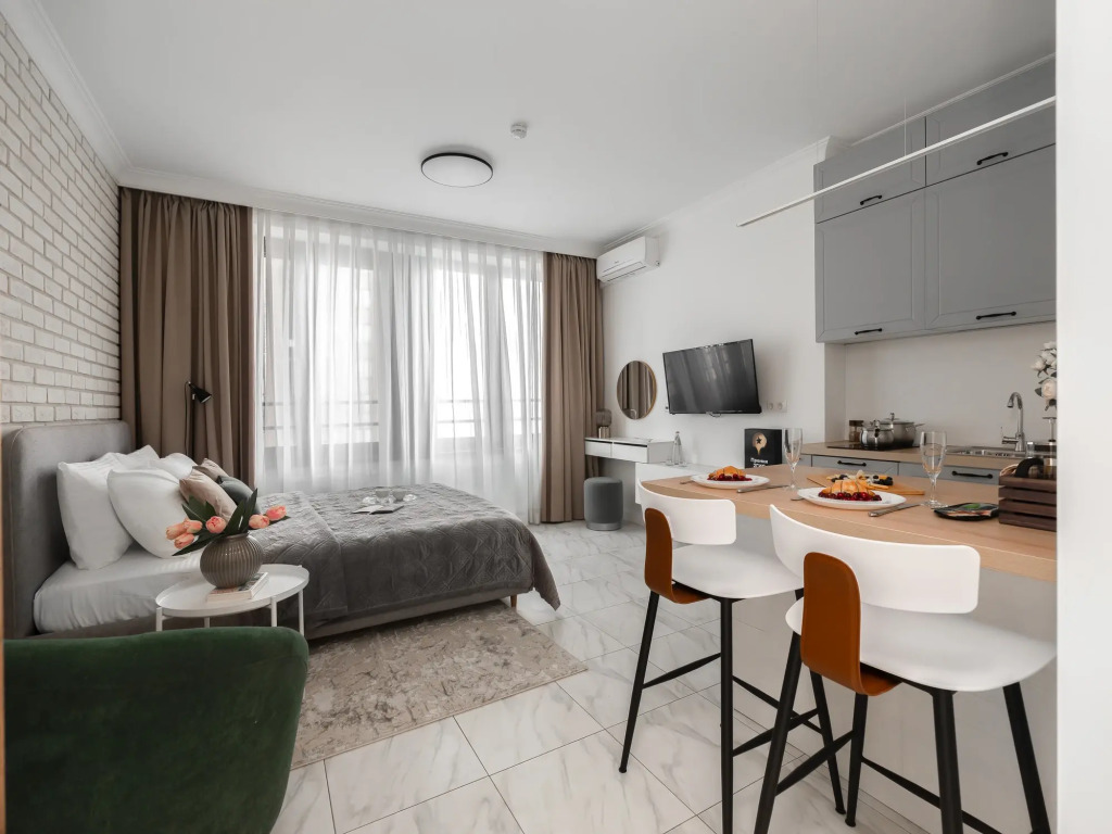 Апартаменты SMART LOFTS | Airis | 27 этаж | Бизнеc-класс у метро Дмитровская