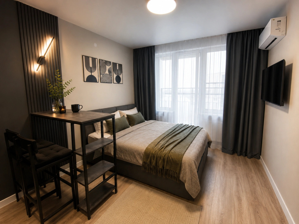 Квартира Rest Studio Above The Tour