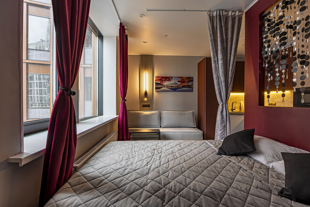 Апартаменты a.m. Rooms Ladozhskaya Design Studio