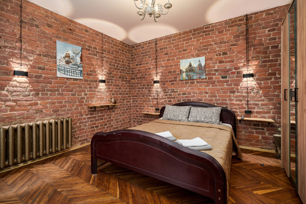 Апартаменты SREDNYAYA PODYACHESKAYA 6 APARTMENTS Просторные трехкомнатные апартаменты Park Lane Inn для 3-х взрослых