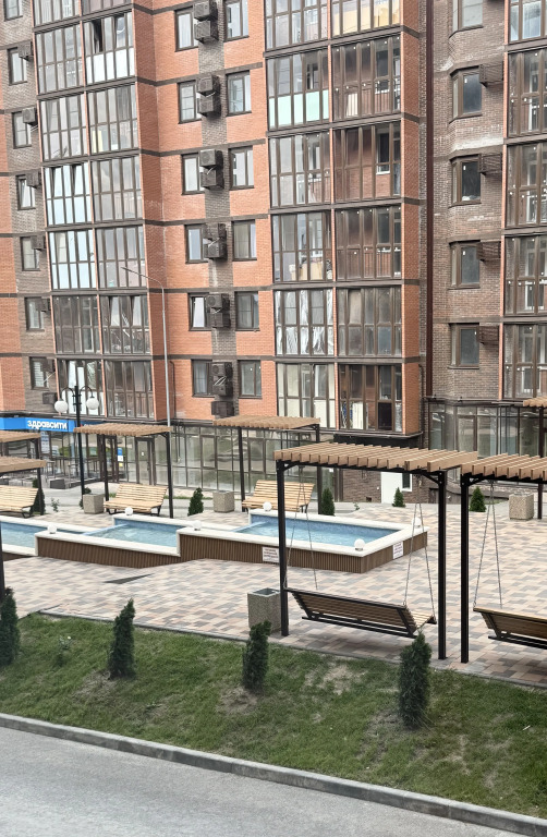 Квартира Двухкомнатная студия с видом на фонтан