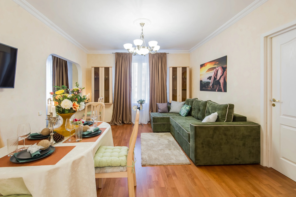 Квартира GM Apartments с Видом на Зоопарк и Moscow City