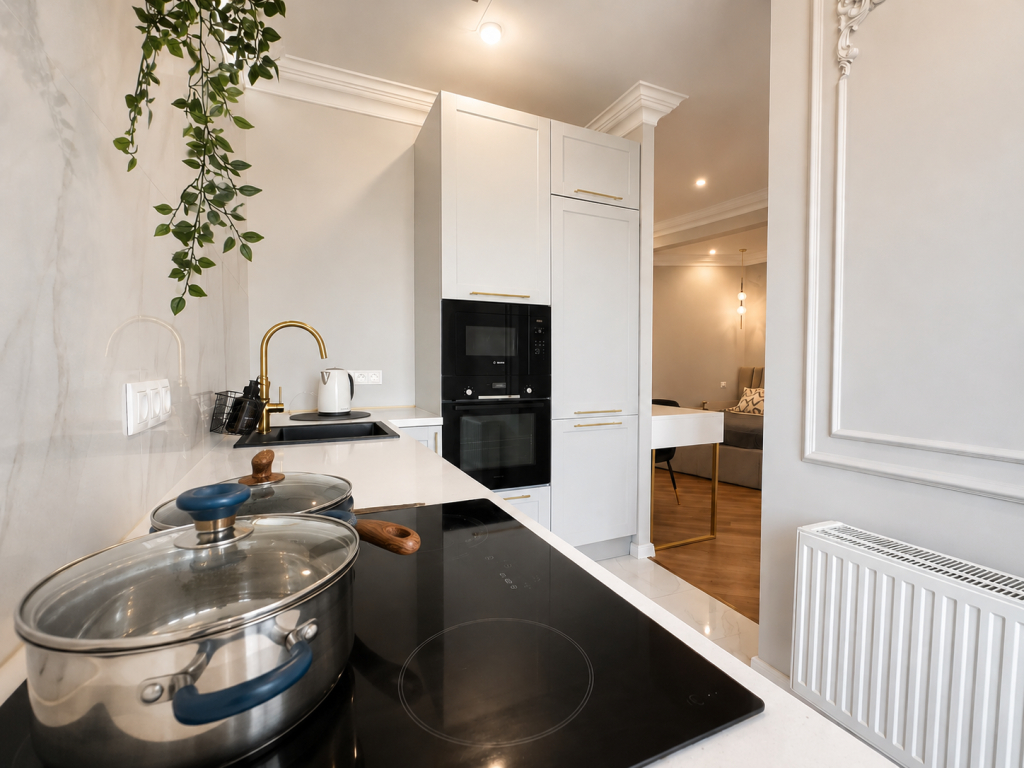 Апартаменты 1к. квартира 45м² с видом на озеро Кабан
