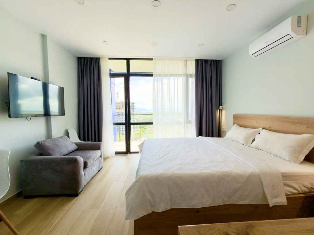 Апартаменты Lemon garden sea view