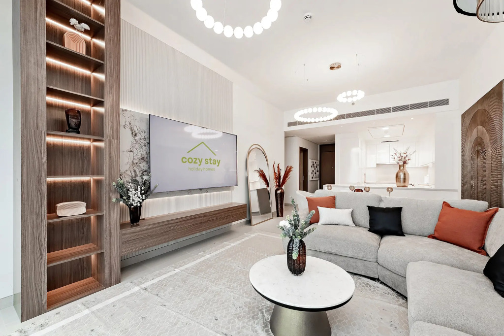 Апартаменты Luxury 2BR Burj Khalifa View in Al Safa
