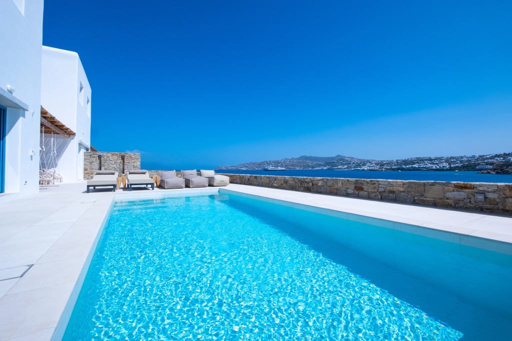 Вилла Myko Private Heated Pool on Beach
