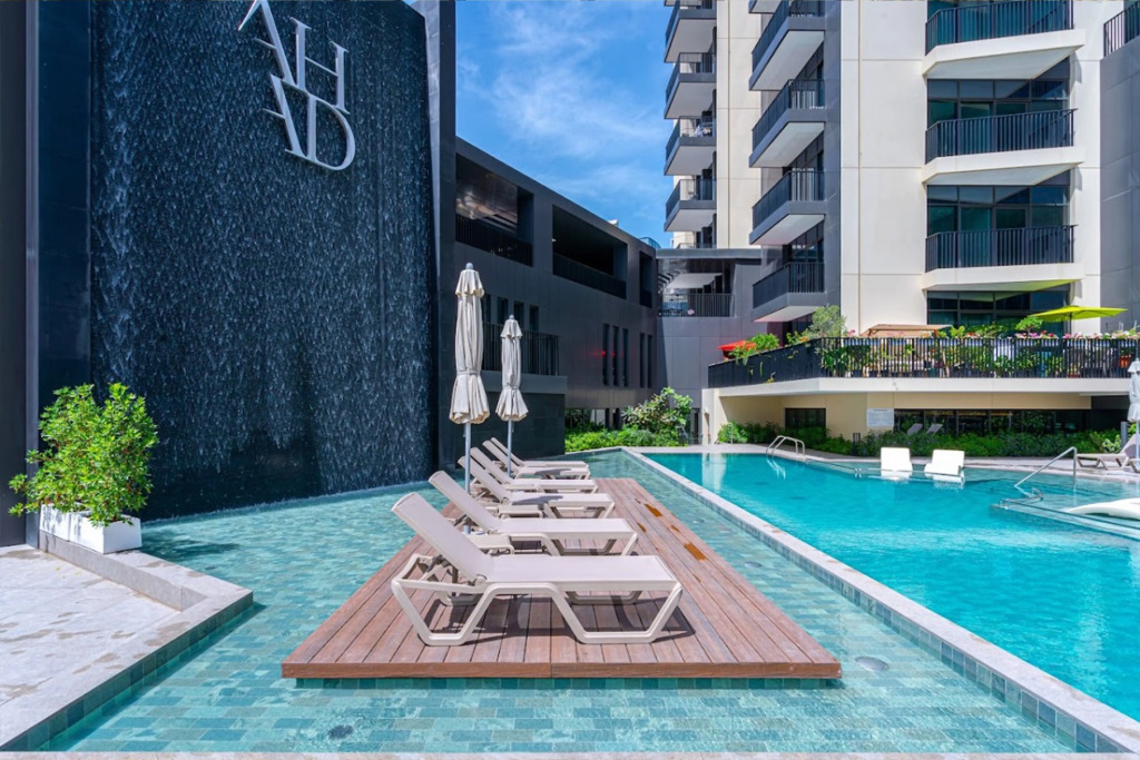 Апартаменты Vserve Modern Oasis: Canal & Burj Views